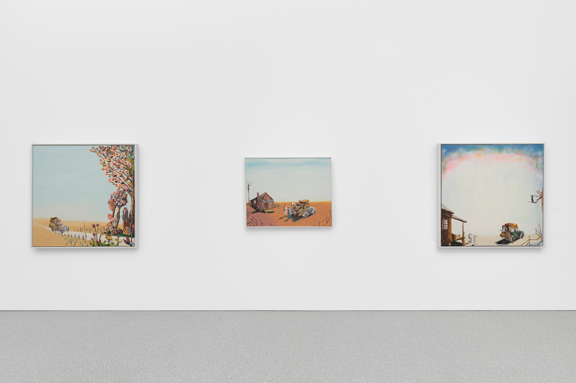 Benny Andrews, Migrants at Michael Rosenfeld, photo 3