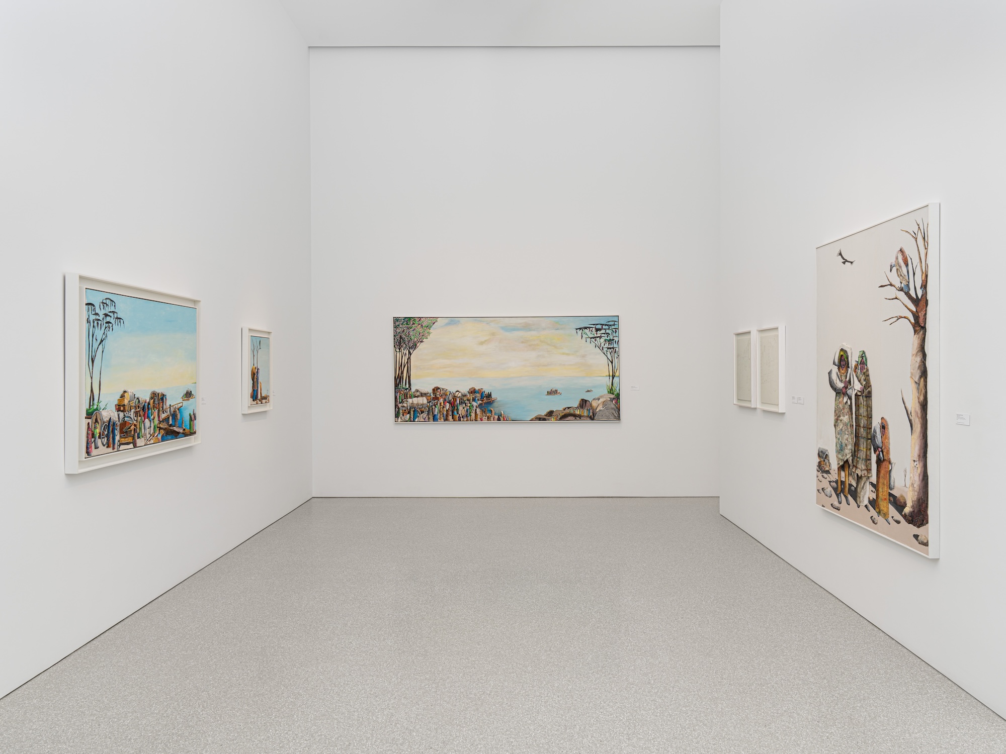 Benny Andrews, Migrants at Michael Rosenfeld, photo 4
