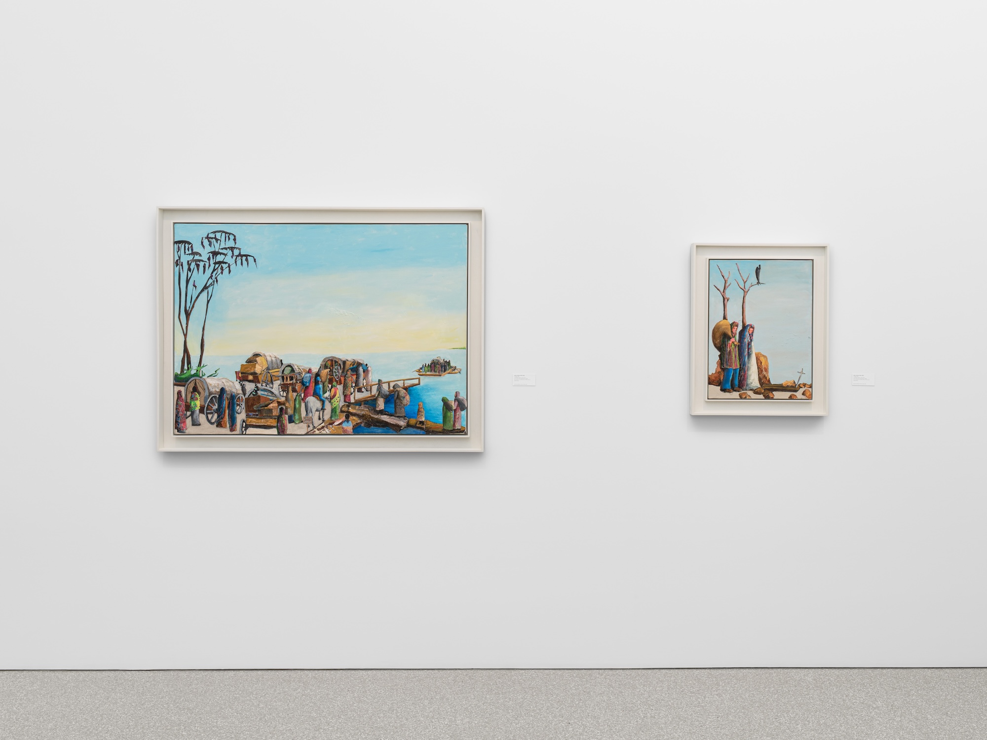Benny Andrews, Migrants at Michael Rosenfeld, photo 5