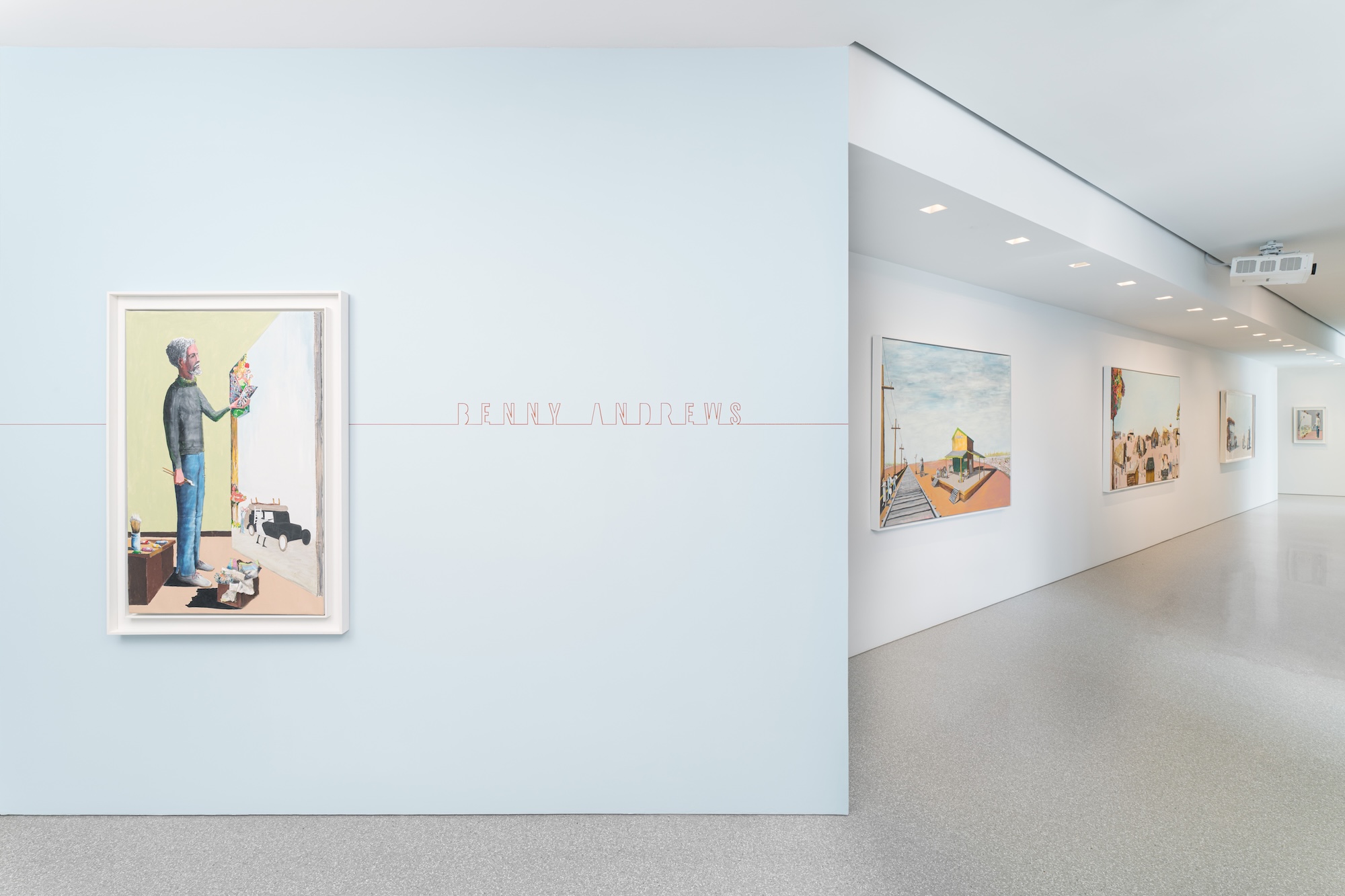 Benny Andrews, Migrants at Michael Rosenfeld, photo 9