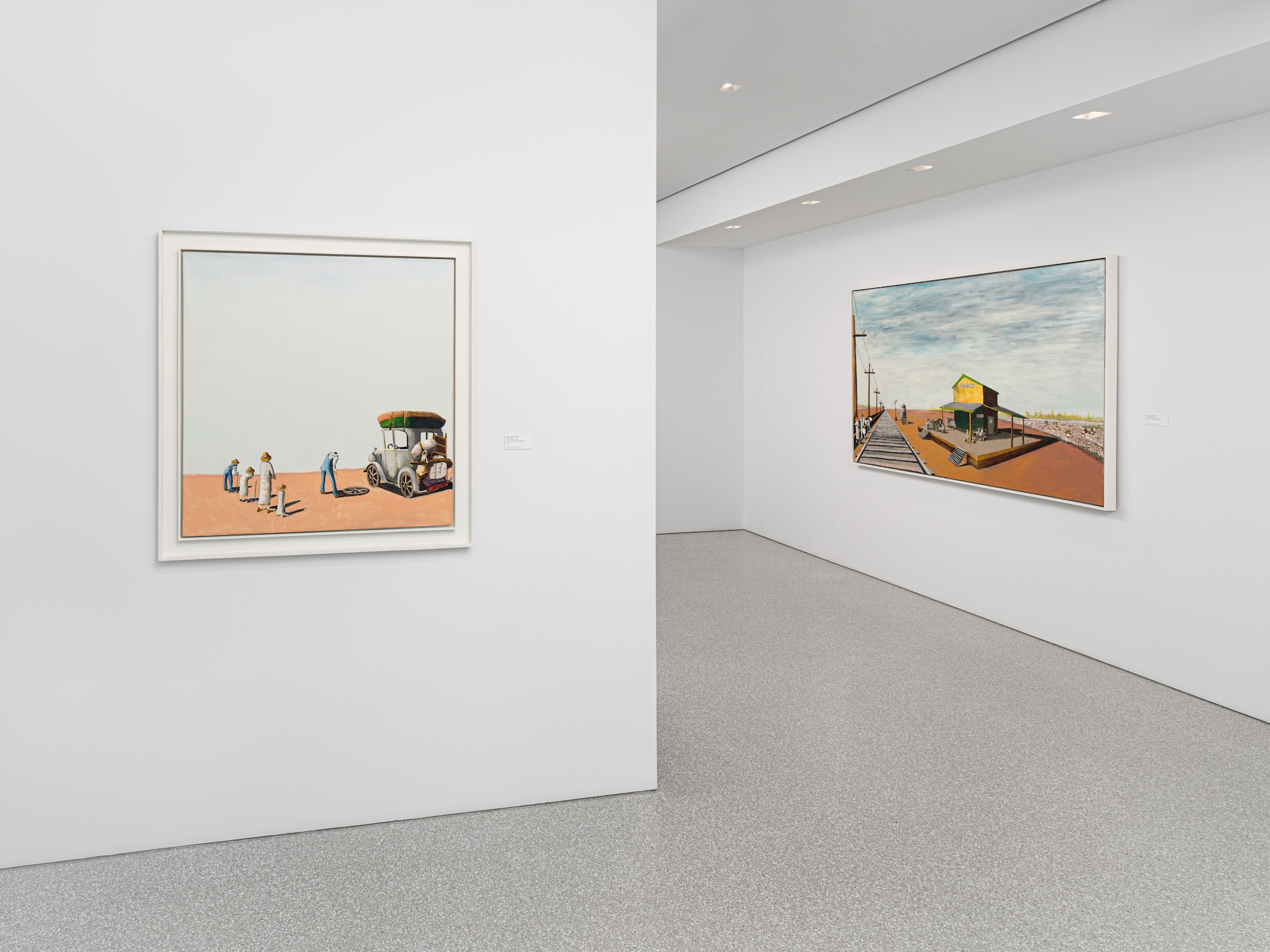 Benny Andrews, Migrants at Michael Rosenfeld, photo 10