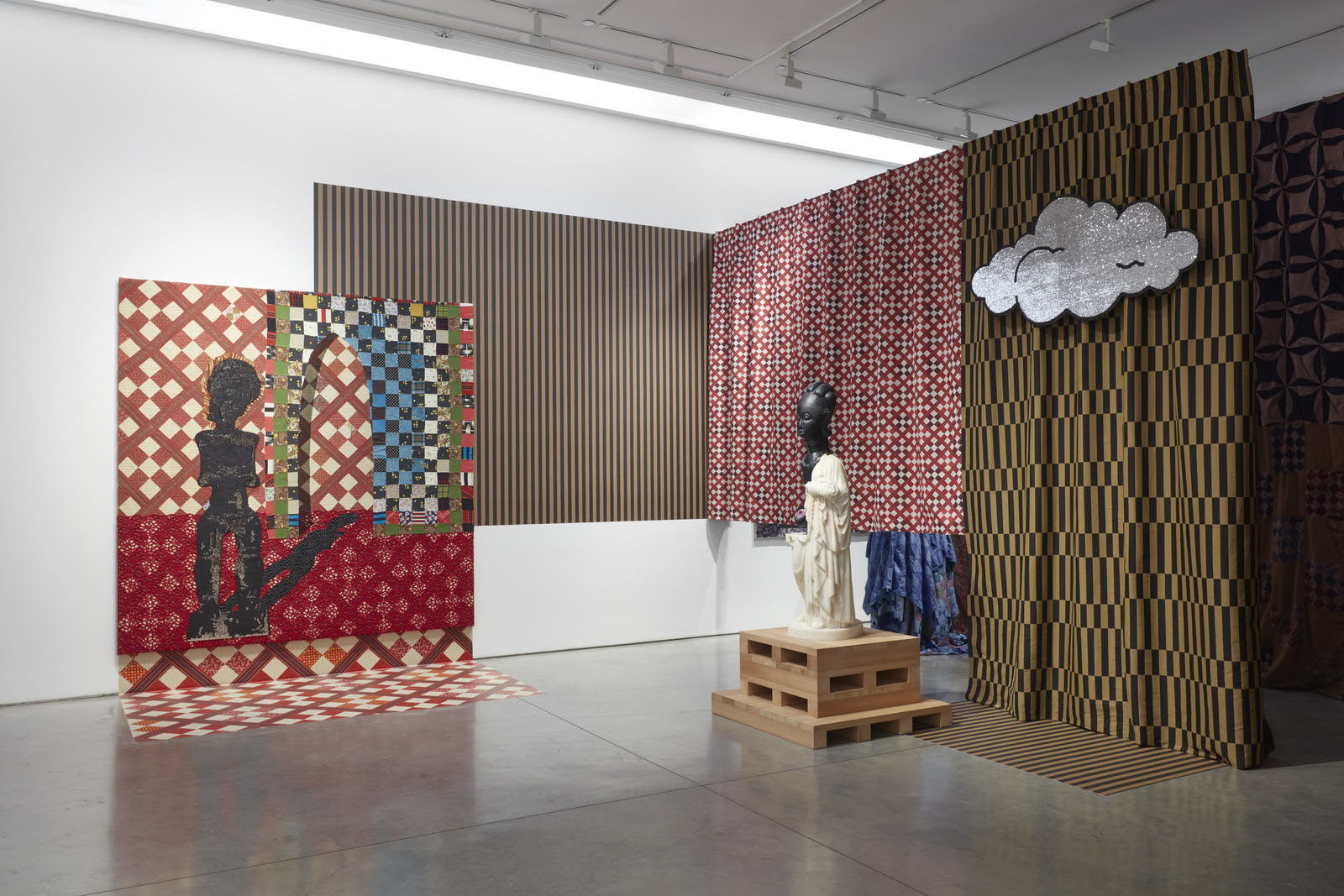 Sanford Biggers, The Gift of Tongues, at Marianne Boesky