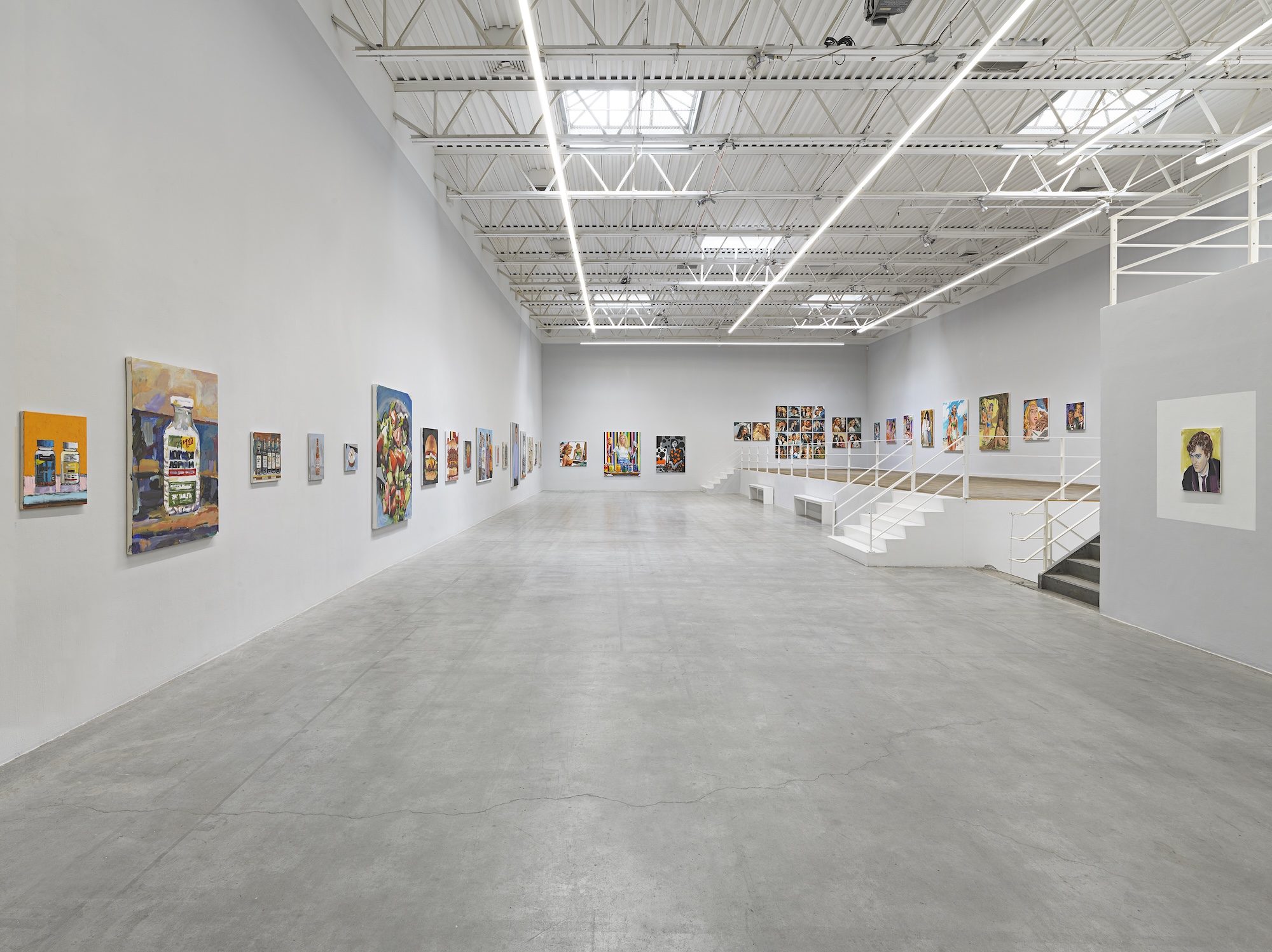 Walter Robinson, Let the Music Play, at Jeffrey Deitch