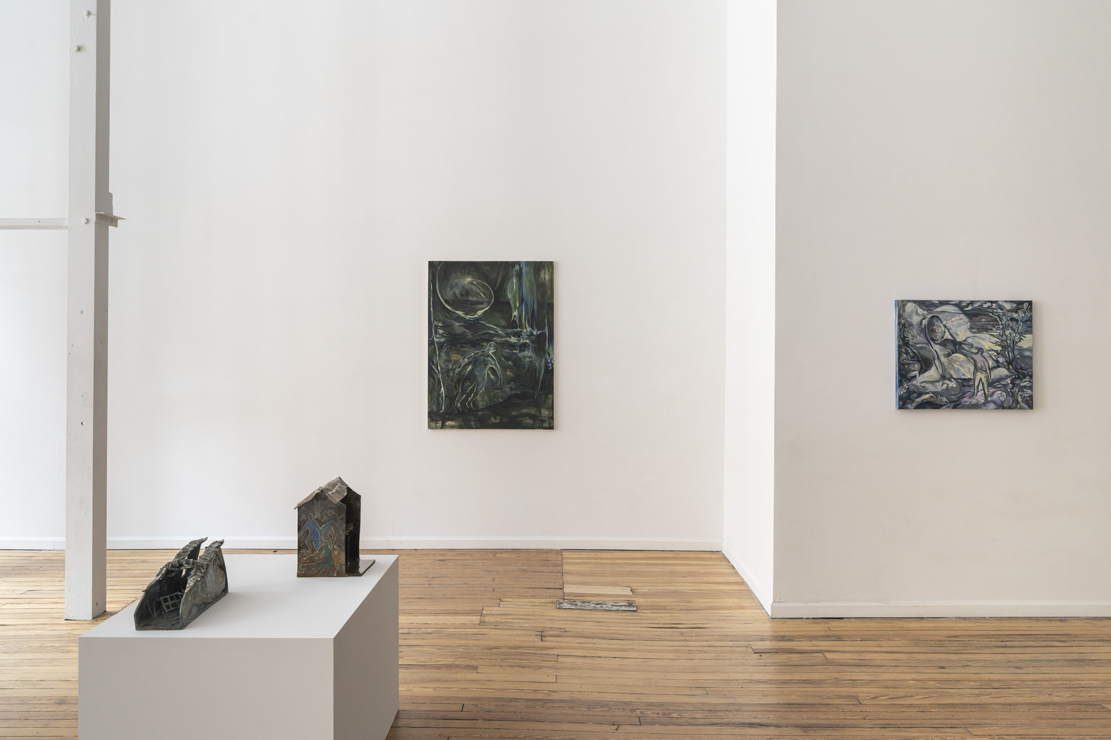 Erica Mao, Wading Through Time at Chozick Family Art Gallery, photo 2