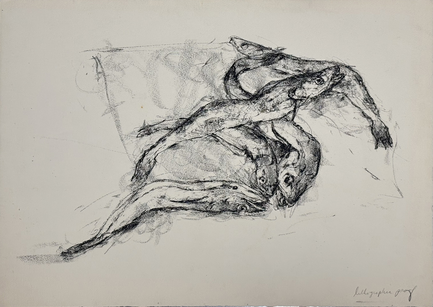 June Leaf, Early Prints, Drawings, and Sculptures, at George Adams Gallery