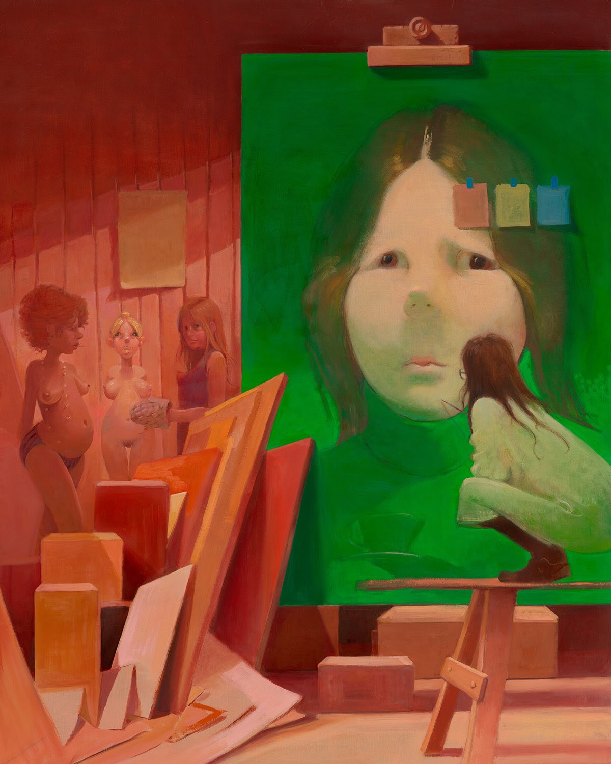 Lisa Yuskavage, The Joy of Painting, at David Zwirner