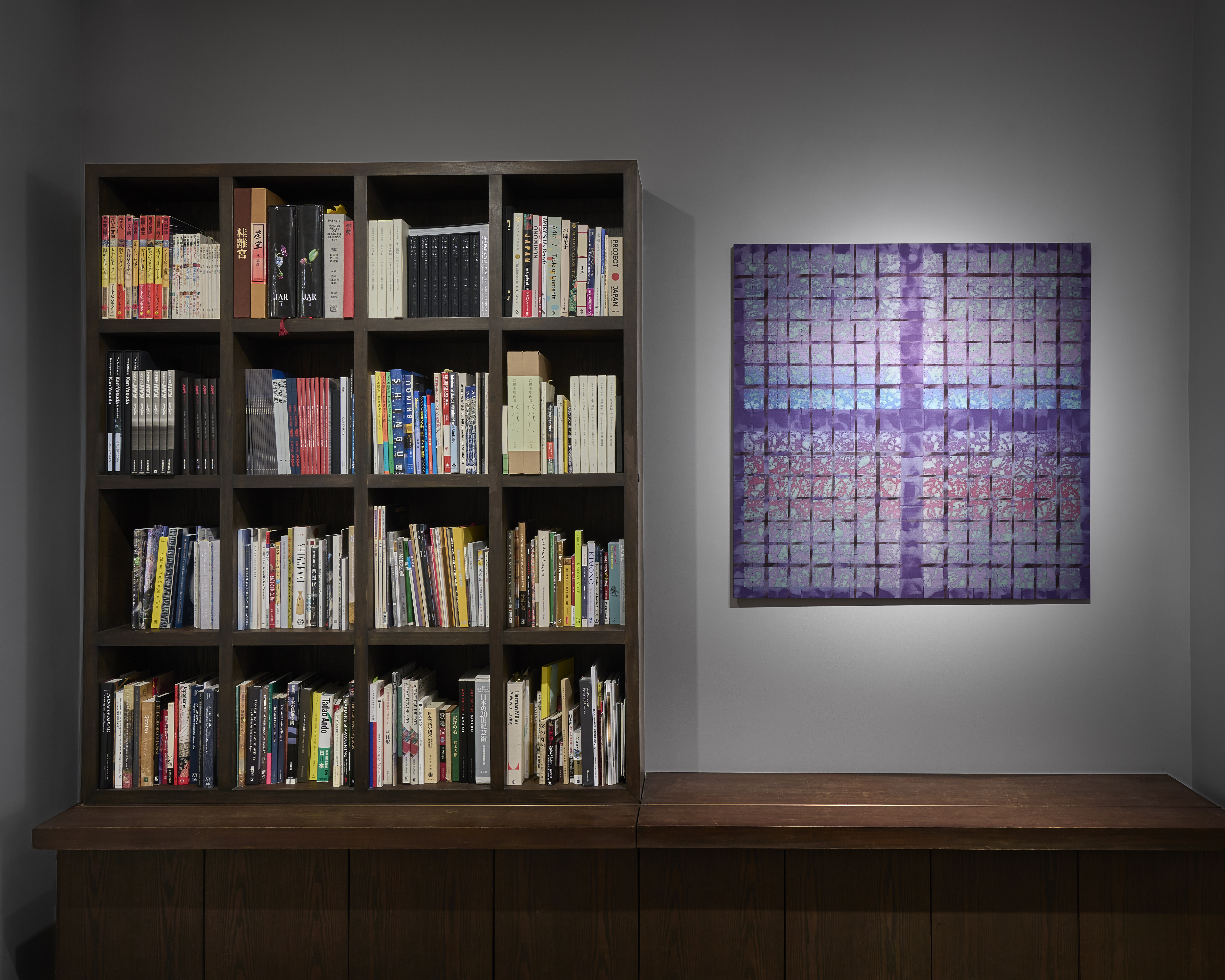 Shigeki Fukumoto, Shimijimi: Dyed and Inlaid Textiles at Ippodo Gallery, photo 4