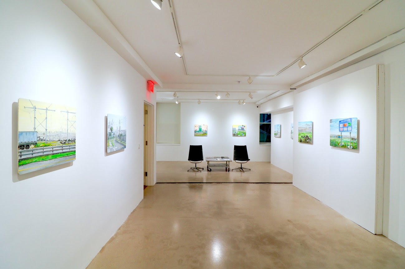 Amer Kobaslija, Road Signs at George Adams Gallery