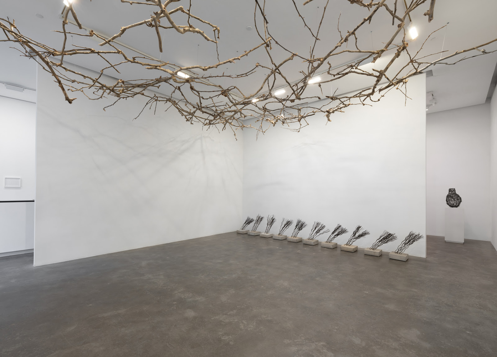 Maren Hassinger, Blanket of Branches at Susan Inglett