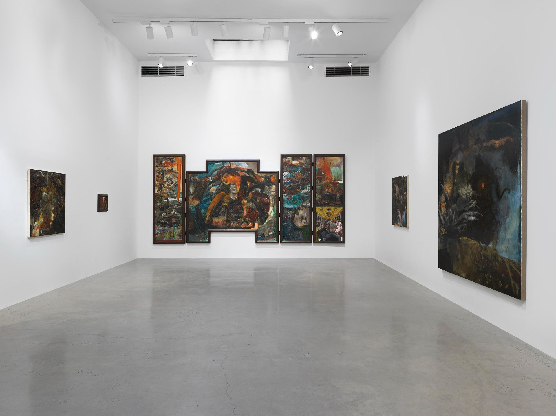 Celeste Dupuy-Spencer, Burning in the Eyes of the Maker at Jeffrey Deitch