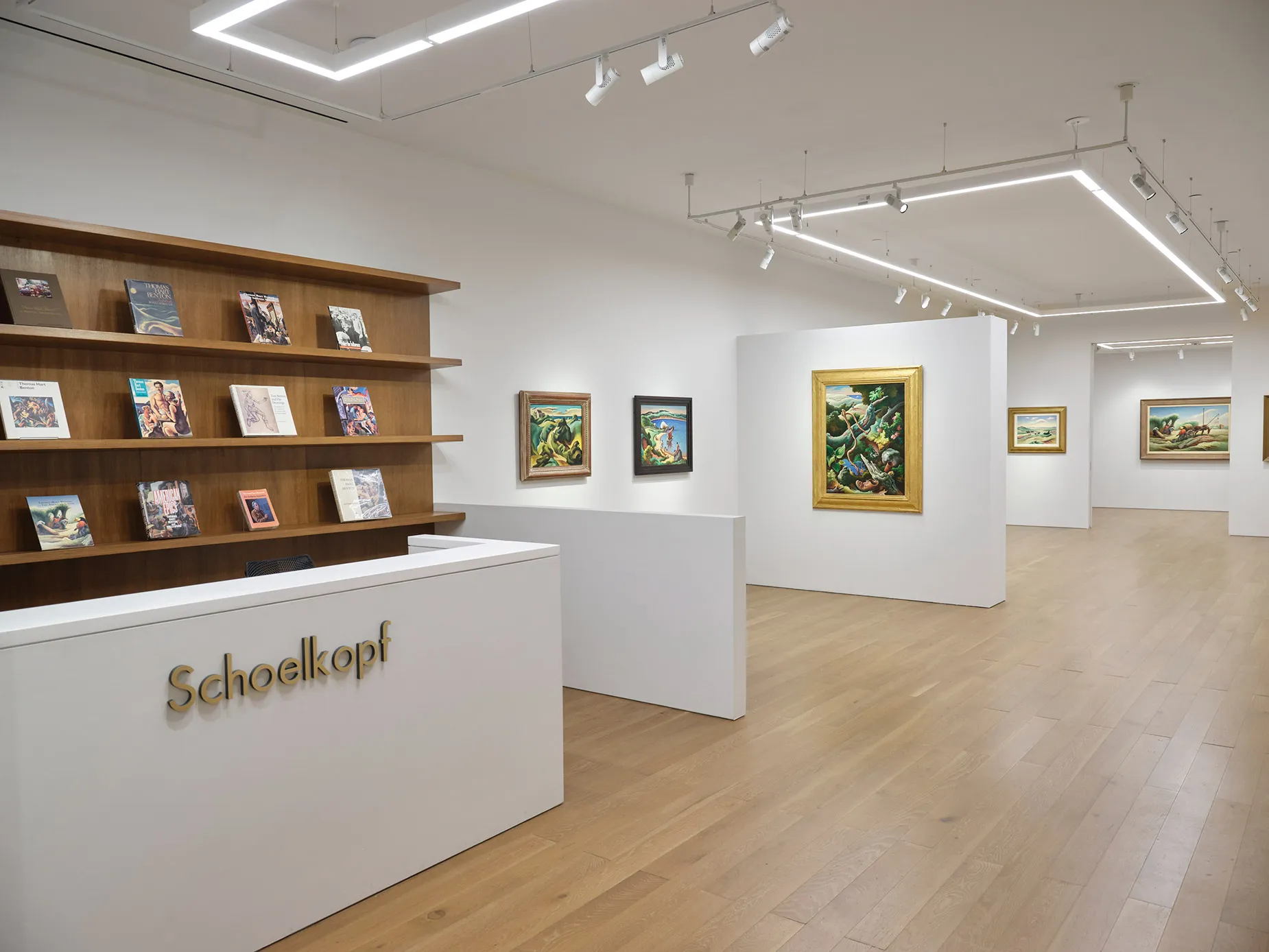 Thomas Hart Benton, A Picture of America in Its Entirety at Schoelkopf