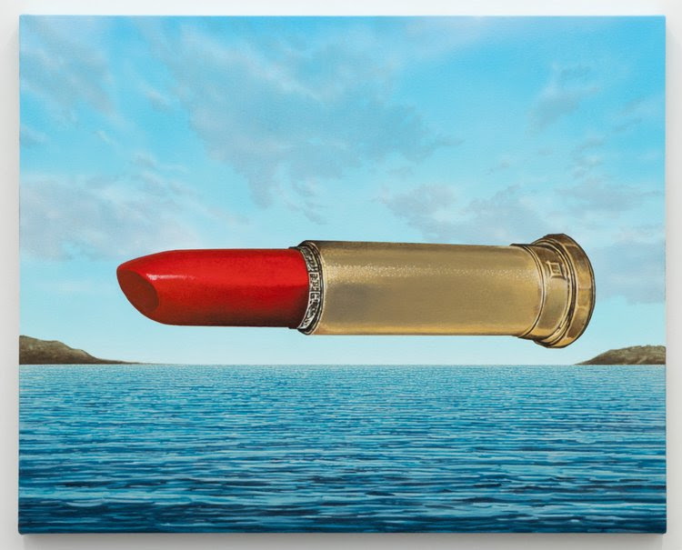 Jason Mason, Two Nails, Two Globes, a Lipstick, and a Wave at A Hug From The Art World