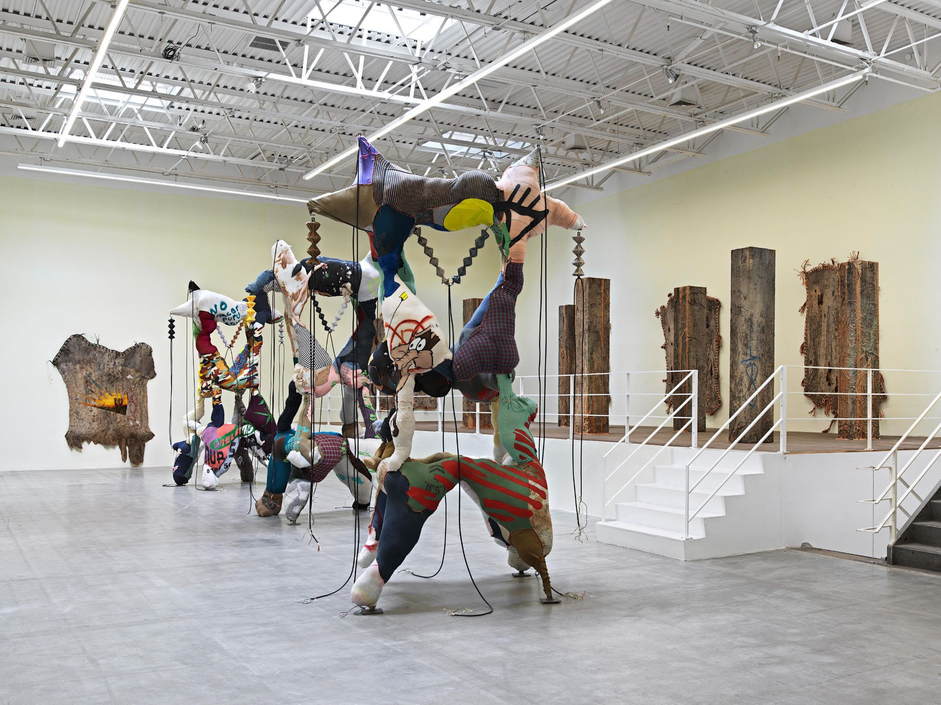 Eddie R. Aparicio, Rubberneckers at Jeffrey Deitch