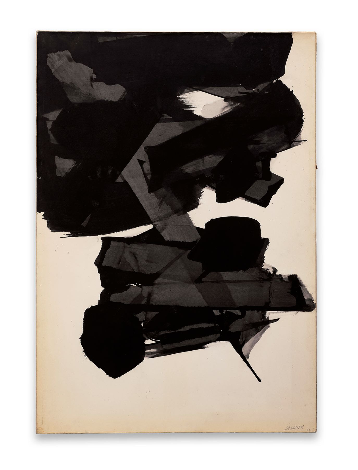 Pierre Soulages, Paintings on Paper at Lévy Gorvy Dayan
