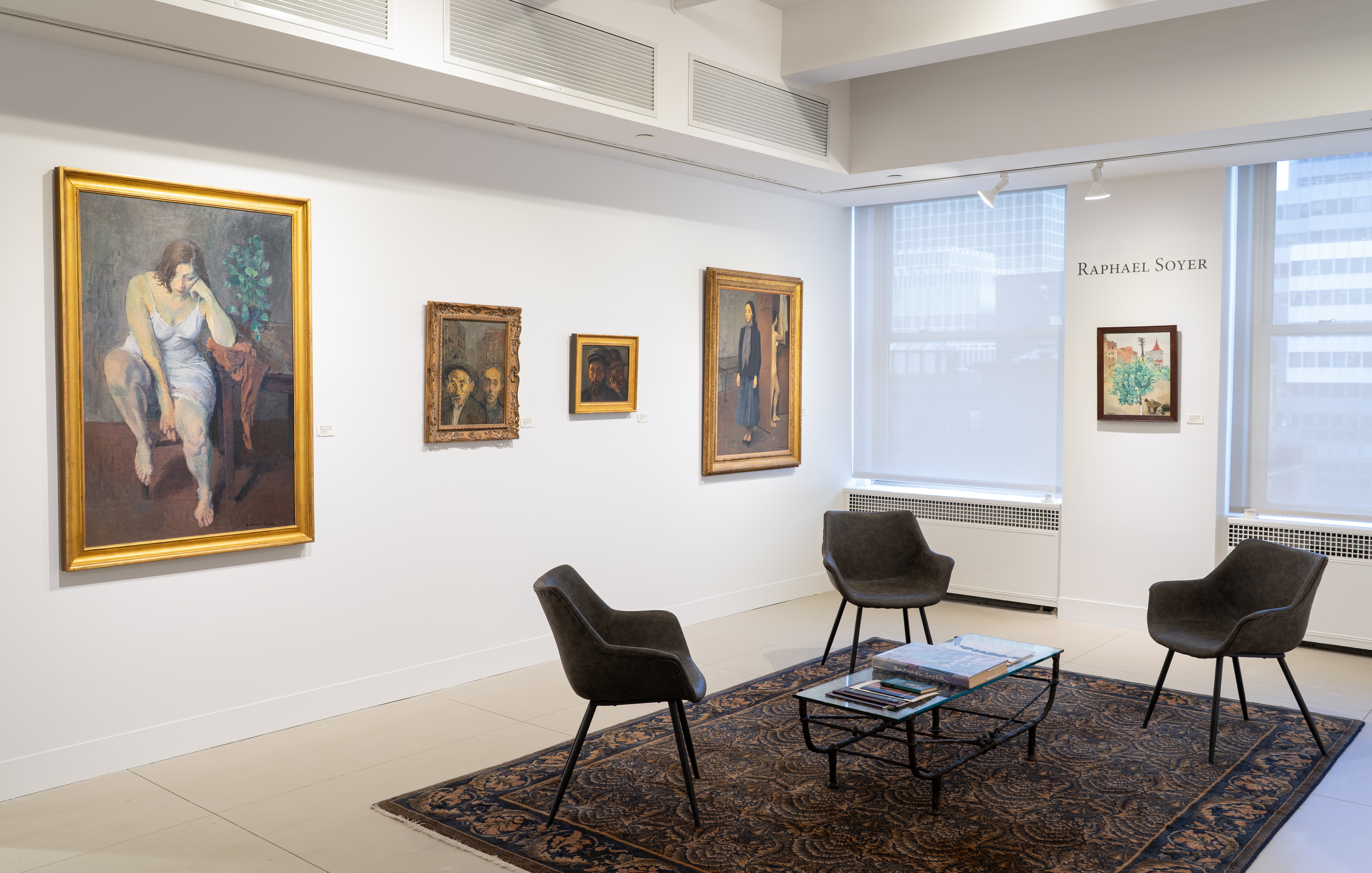 Raphael Soyer at Forum Gallery