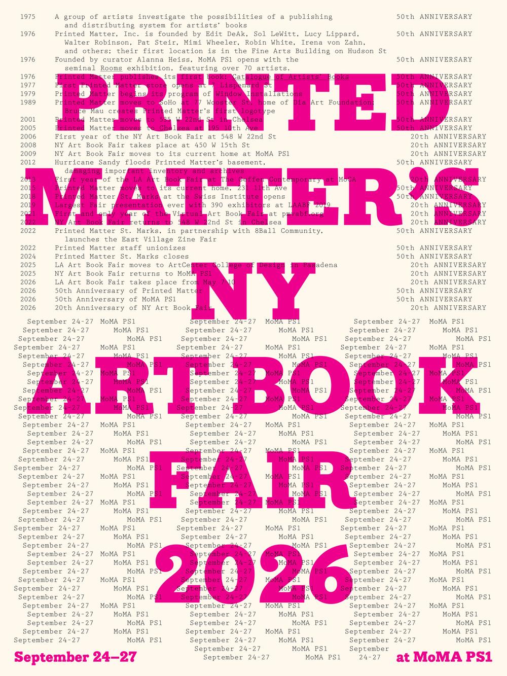 Printed Matter's NY Art Book Fair at MoMA PS1