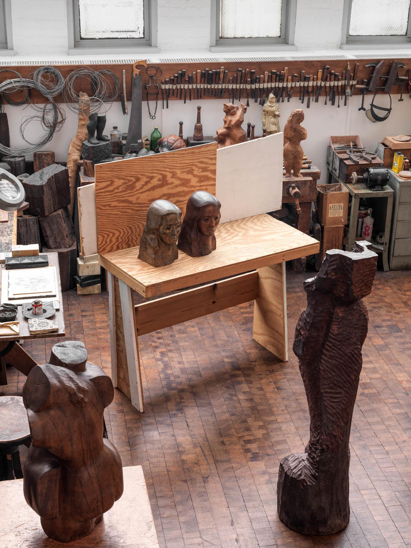 Gedi Sibony, The Carver's Order at The Renee & Chaim Gross Foundation, photo 4
