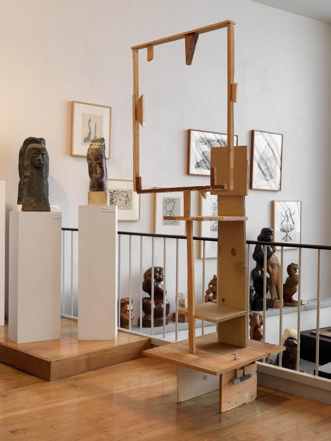 Gedi Sibony, The Carver's Order at The Renee & Chaim Gross Foundation, photo 7