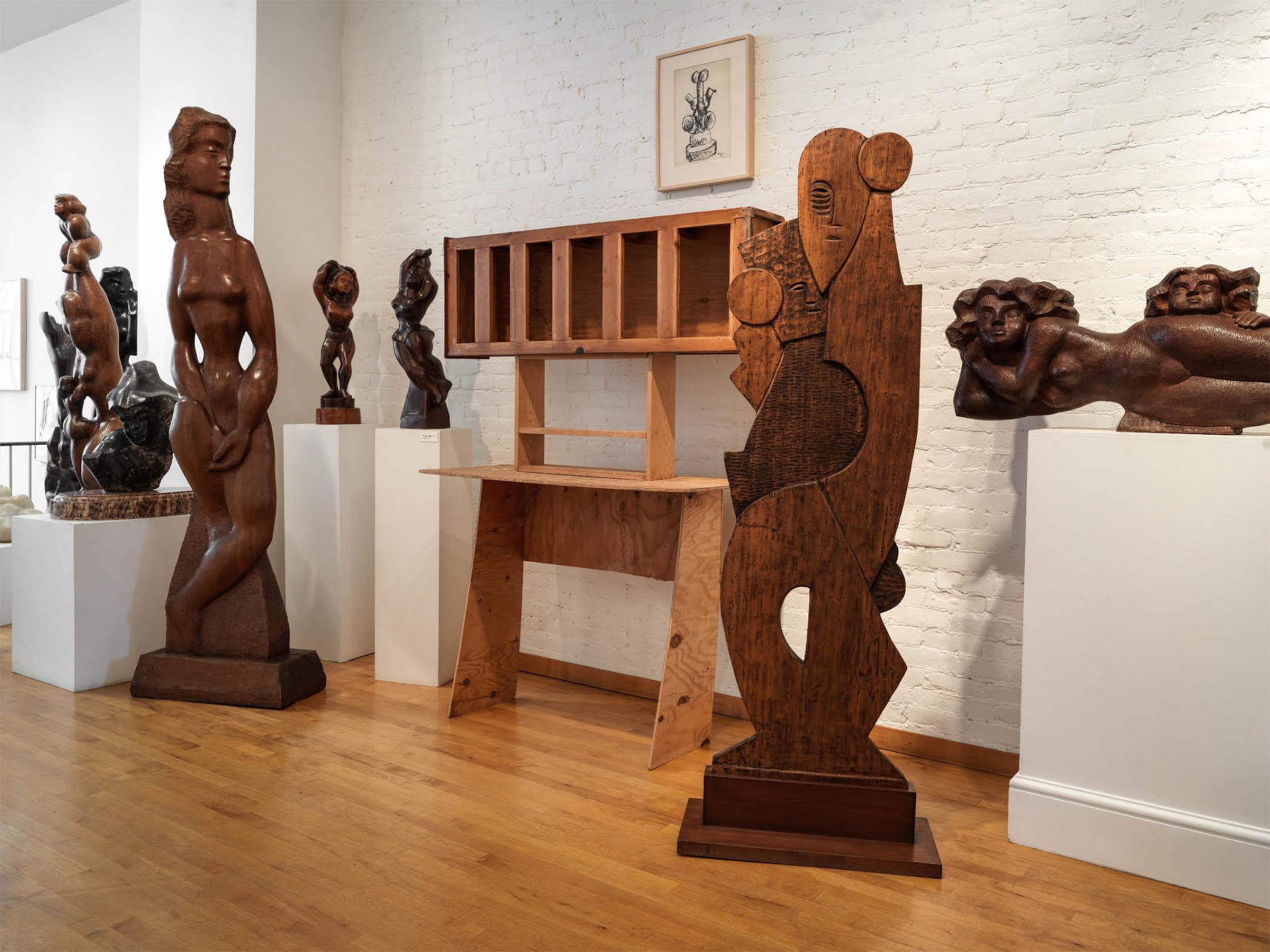 Gedi Sibony, The Carver's Order at The Renee & Chaim Gross Foundation, photo 8