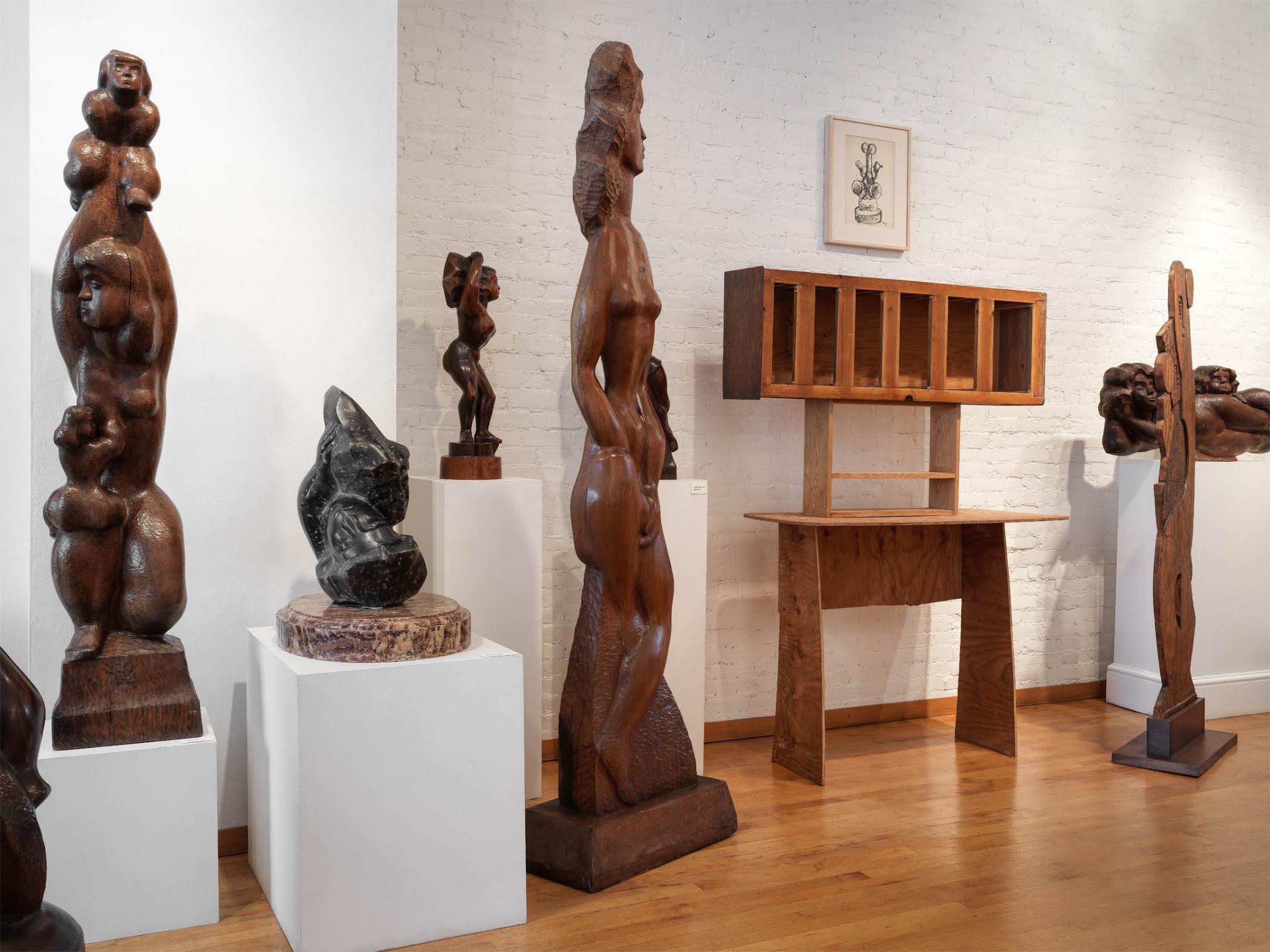 Gedi Sibony, The Carver's Order at The Renee & Chaim Gross Foundation, photo 9
