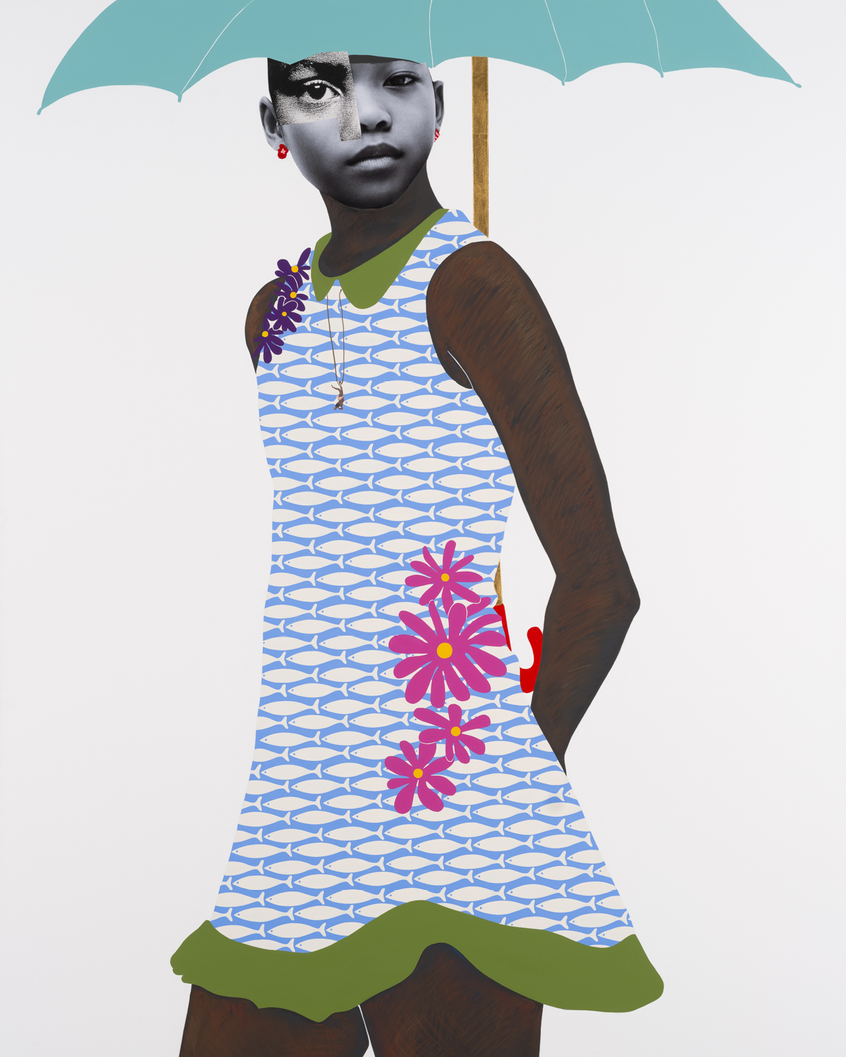 Deborah Roberts, What the Water Kept: Ce Que L’eau a Gardé at Salon 94