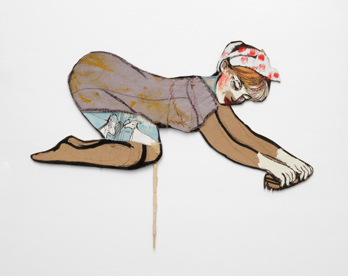 Rita Ackermann, Vivre Sa Vie at Galerie Allen