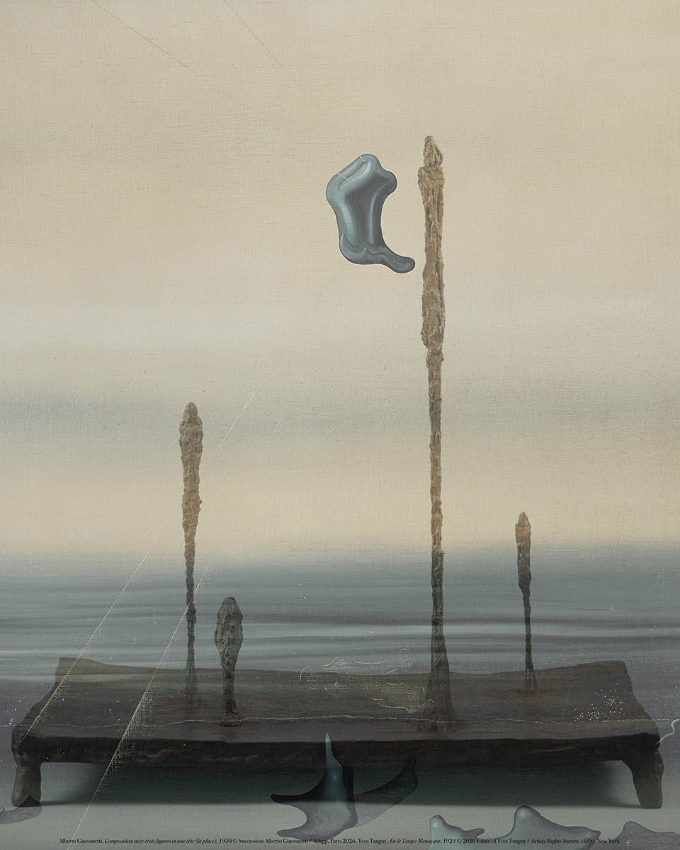 Alberto Giacometti & Yves Tanguy, Solitude and Silence at Skarstedt