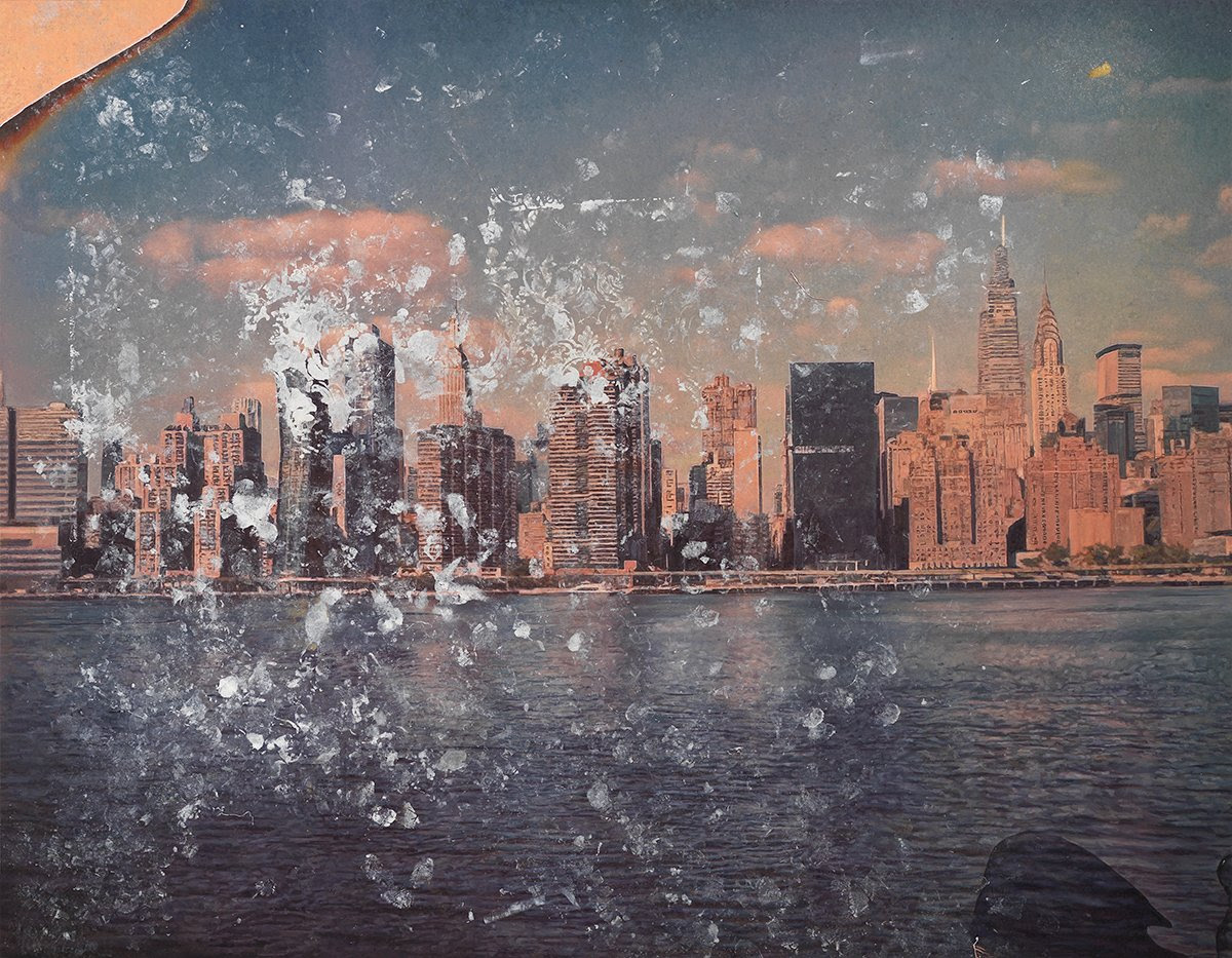Rudolf Stingel at Gagosian